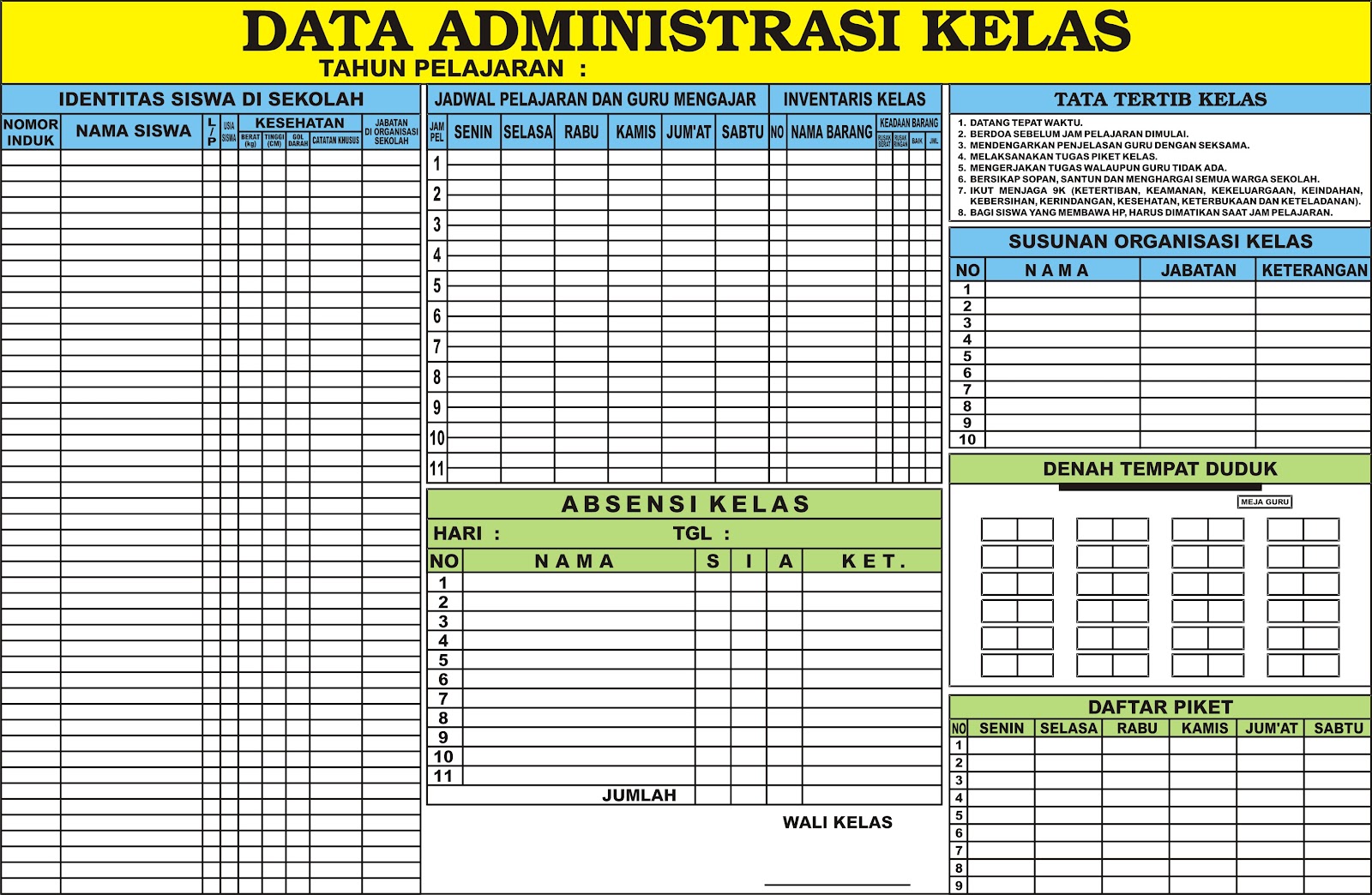 papan data
