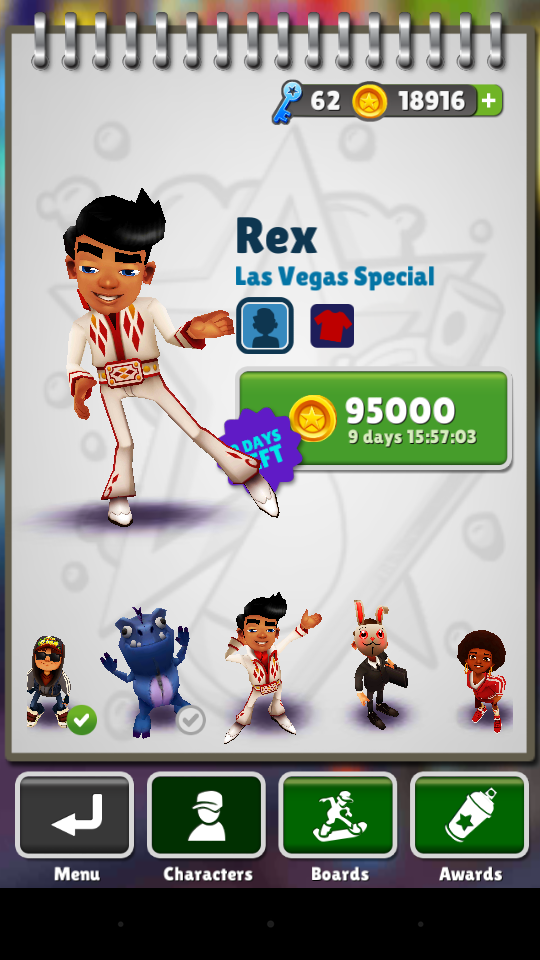 Pacote Campeão para Fazer Recorde Melhor no Subway Surfers 