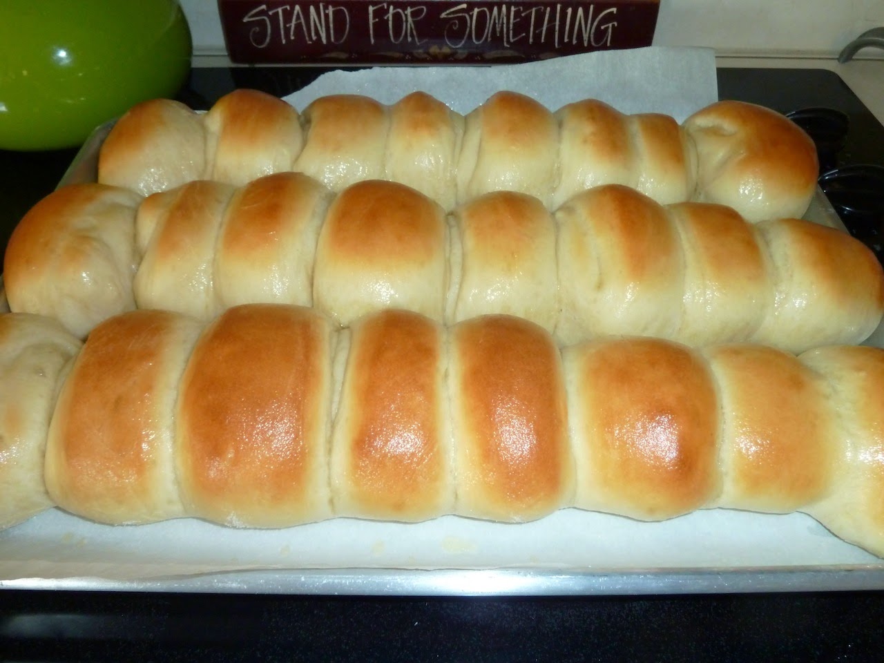 Eating It Up Parker House Rolls a la Bobby Flay