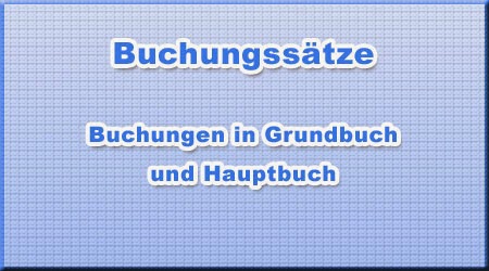 Buchungssätze Buchungssätze