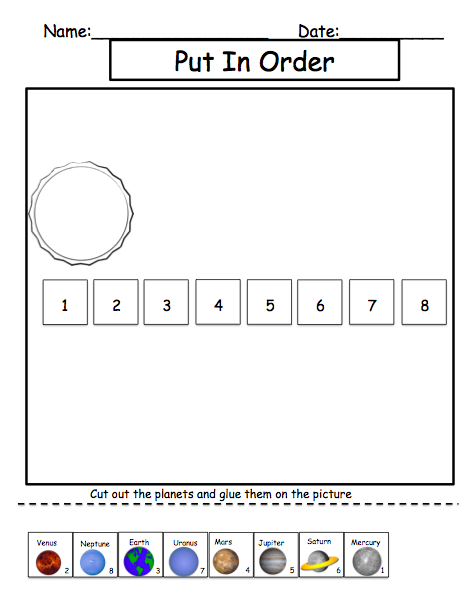 Solar System Cut And Paste Worksheet - Planets Cut And Paste Worksheets Pics About Space solar system cut and paste worksheet planets cut and paste worksheets pics about space
