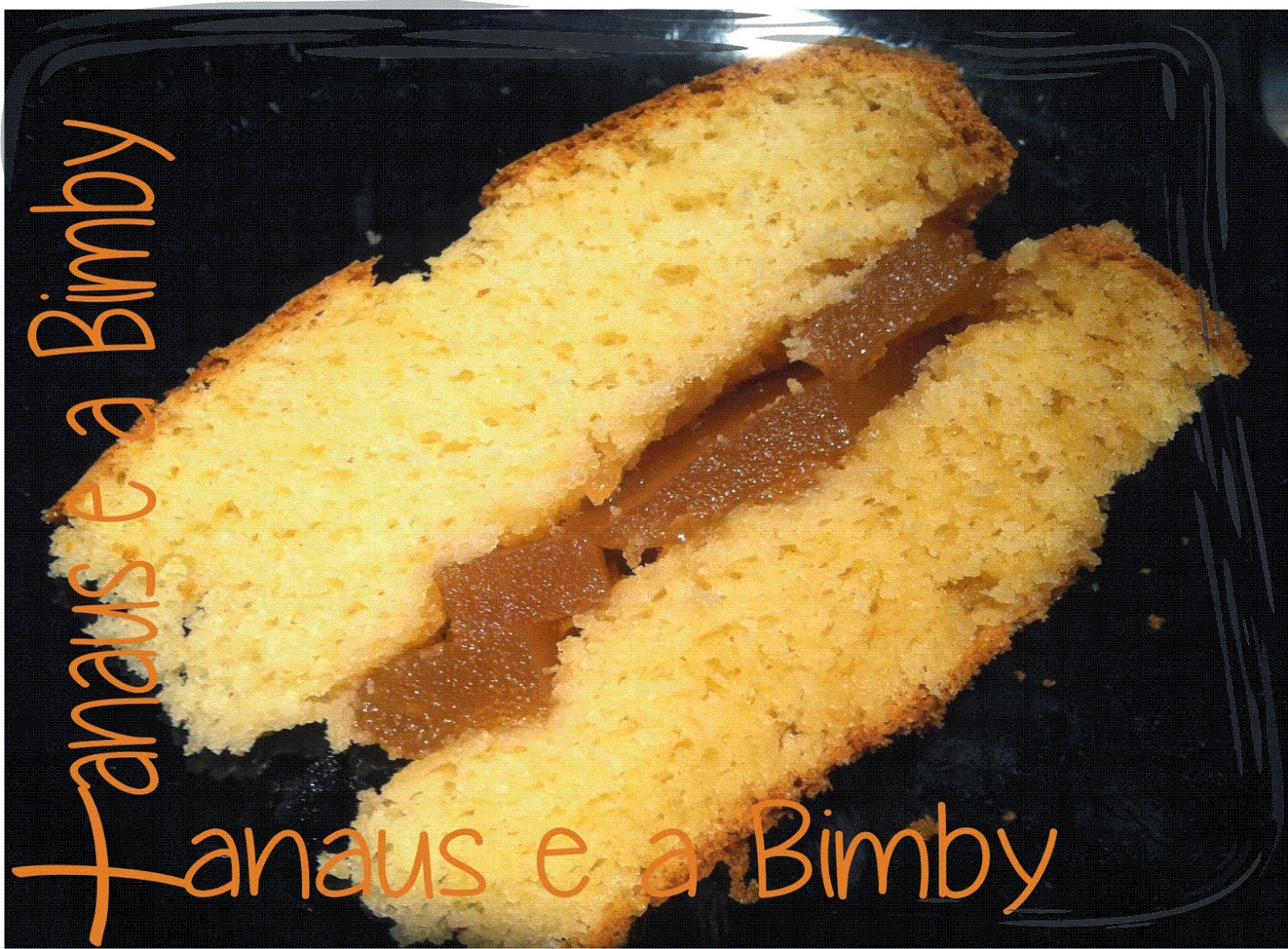 Bolo de Baunilha com Recheio de Marmelada na Bimby