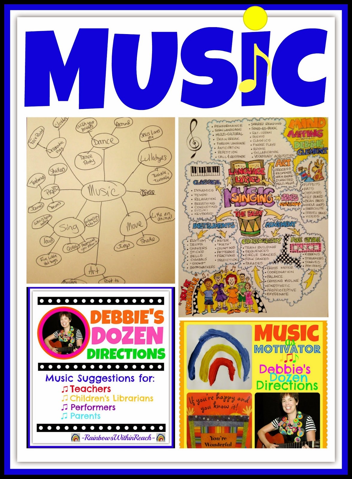 RainbowsWithinReach: Mind Mapping & Making Music in Early Childhood with  Debbie Clement