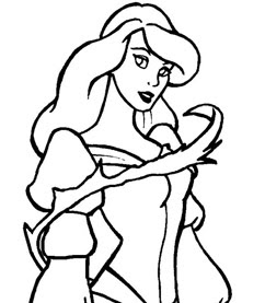 Disney Princess The Swan Princess Odette Coloring Pages Ideas