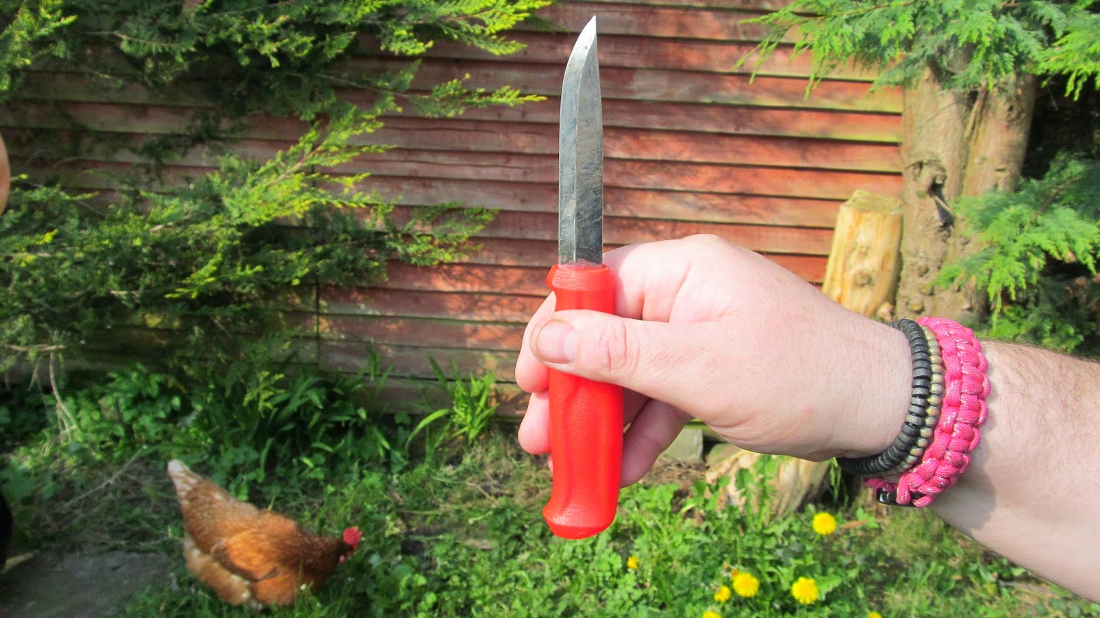 BUZZARD BUSHCRAFT Passing a Knife Correctly