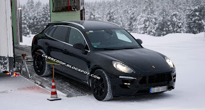New Porsche Macan Spyshot Photos on Northern Sweden