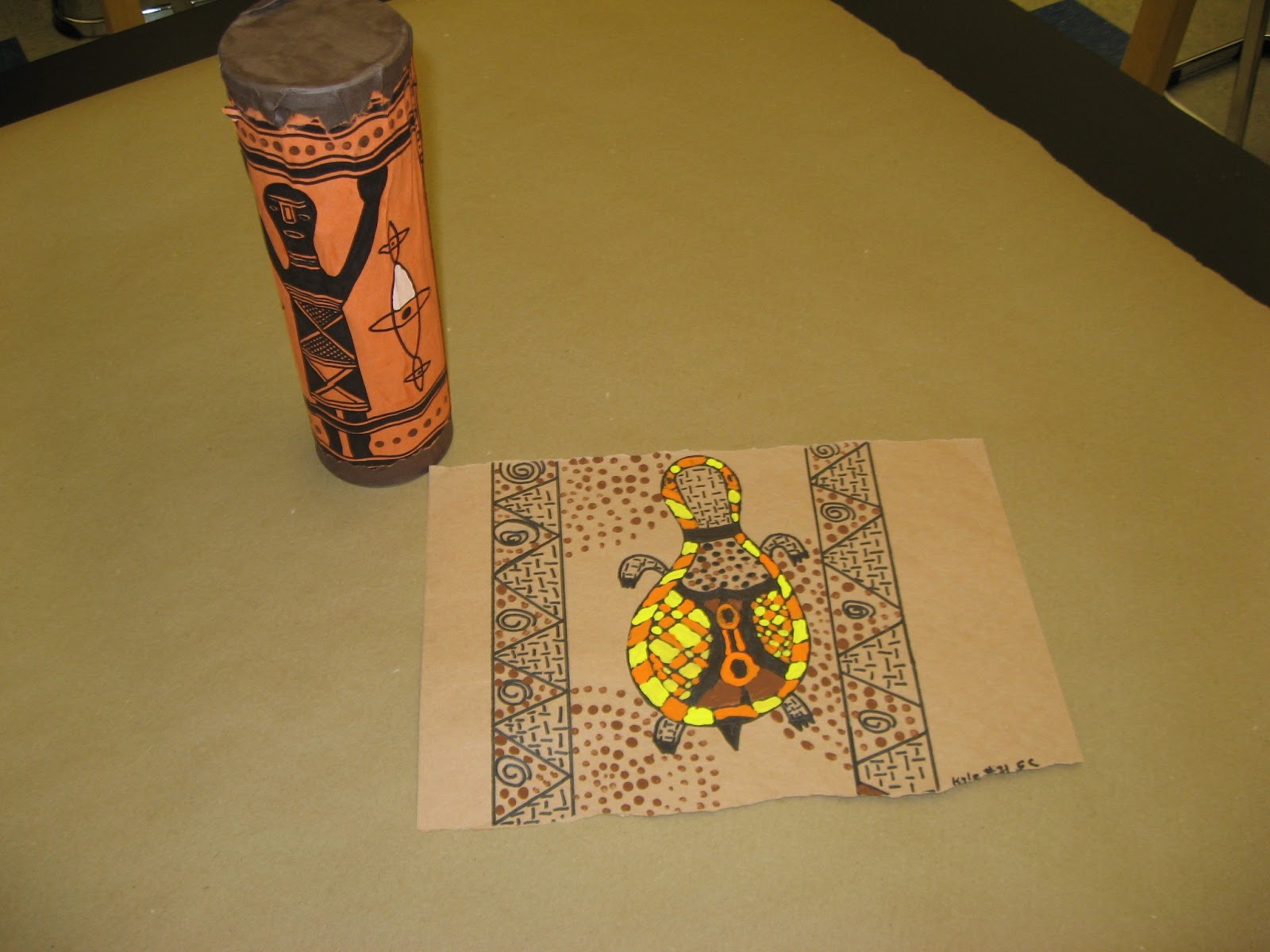 Jamestown Elementary Art Blog 5th grade Aboriginal Rainsticks