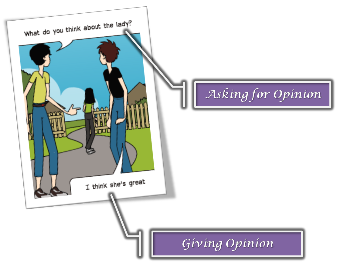 English Blog Expressions Of Giving And Asking For Opinion