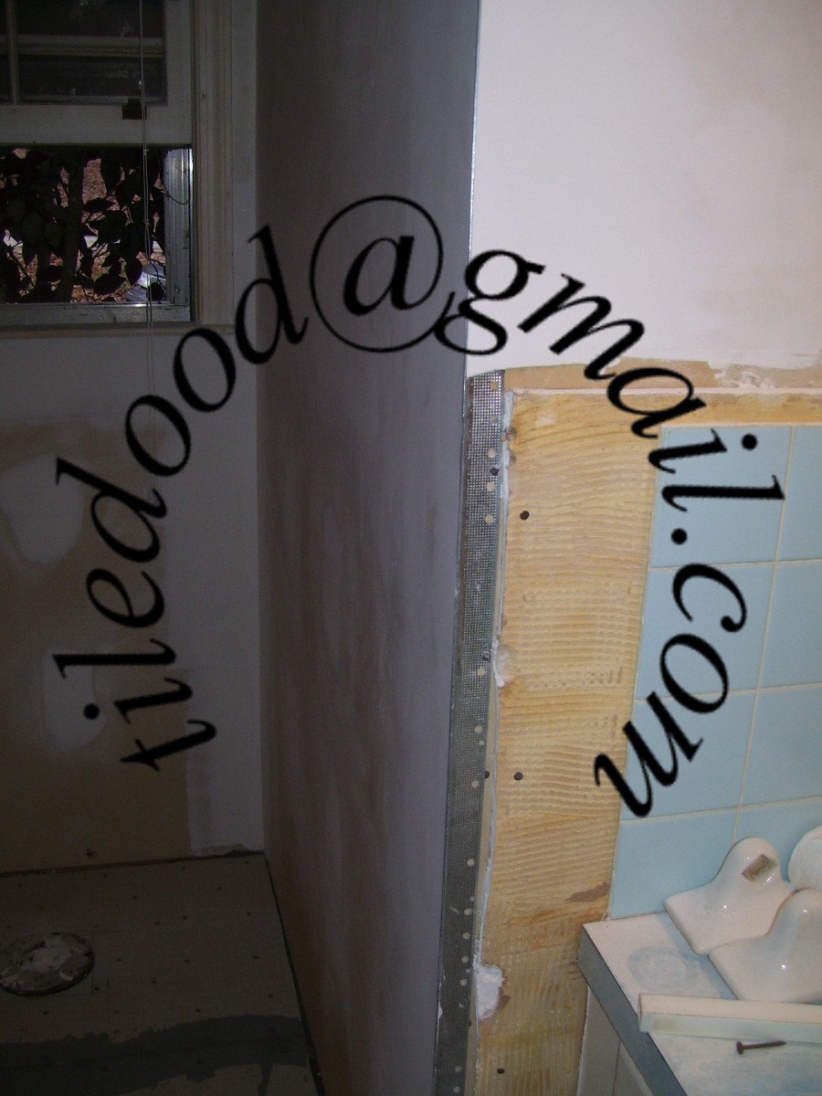 Tile the World! Cracked and Leaking Acrylic Shower Pan Repair Upstate SC