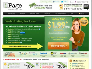 ipage $1.99 hosting