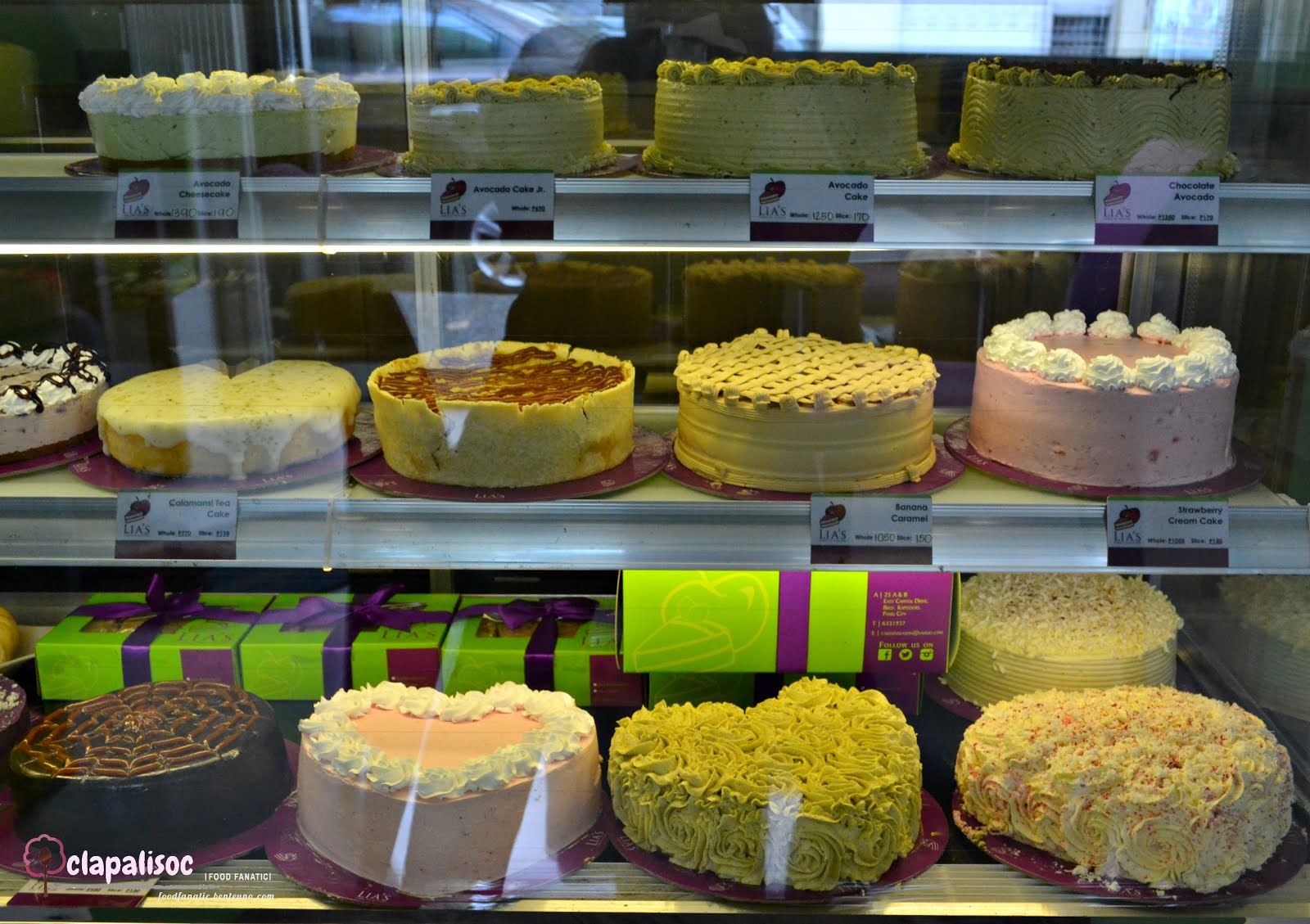 Kapitolyo Food Tour Lia's Cakes in Season foodfanaticph by clapalisoc