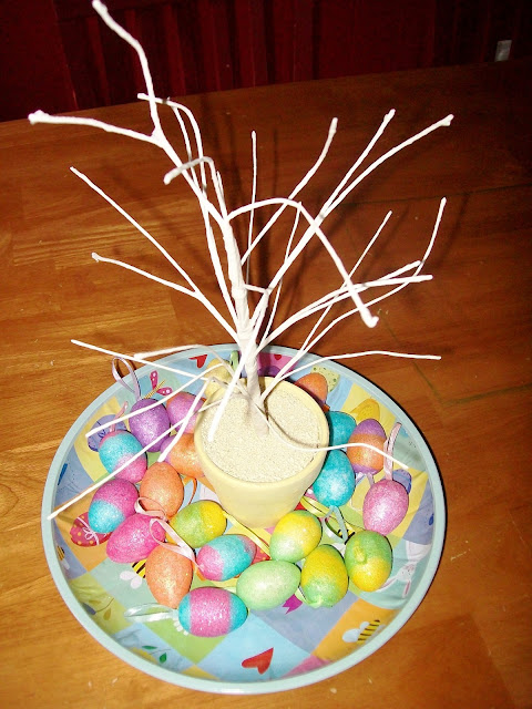 Easter Tree Decorating