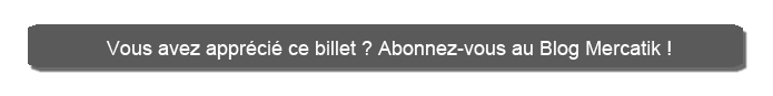 Abonnement Mercatik