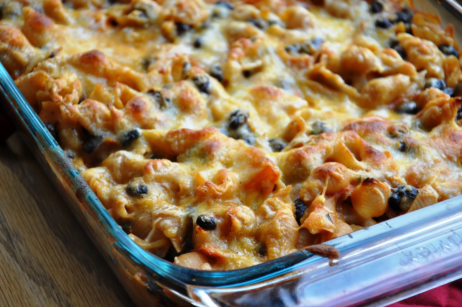 Black Beans Enchilada Pasta... Oh Yeah! Honey, Whats Cooking