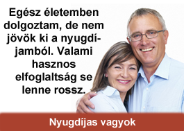 Nyugdíjasoknak