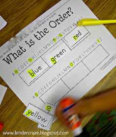 Classroom Freebies Too: Introduction to ABC Order