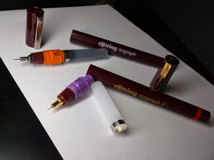 C'est de la merde ton stylo ROTRING Rapidograph & Isograph