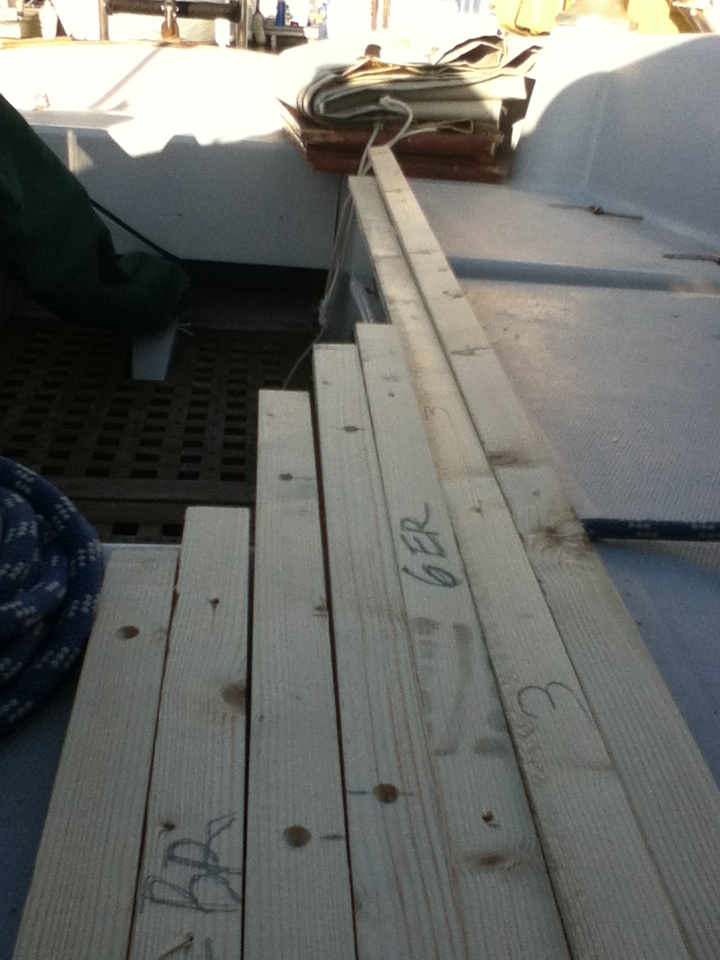 Nautica para tiesos.: Interior