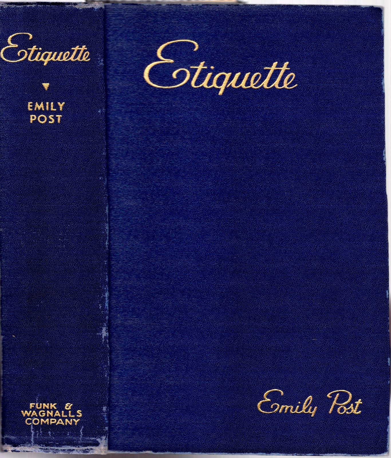 Carly's Malt Shop Emily Post's Etiquette (1940)