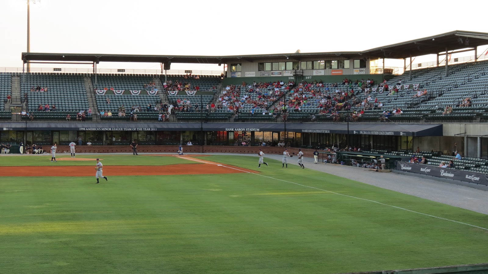 Diamond Visits Hank Aaron Stadium Mobile, AL ( ReRub)