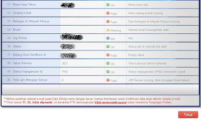 Pengecekan DATA GURU / NUPTK / Dapodik Pengecekan DATA GURU / NUPTK / Dapodik