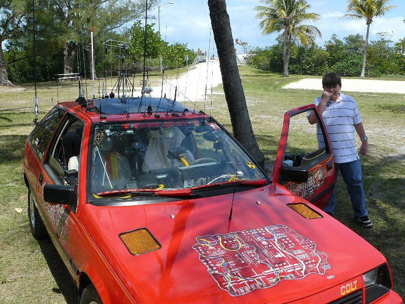 Radioamateur Shack mobile