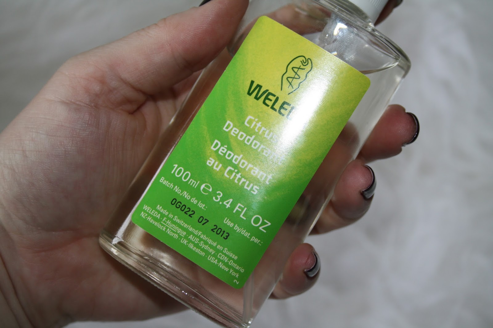 beautyqueenuk Weleda Natural Citrus Deodorant