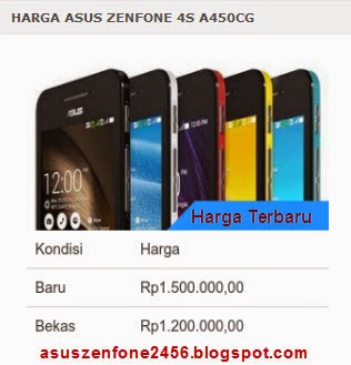 Harga Zenfone 4 Terbaru