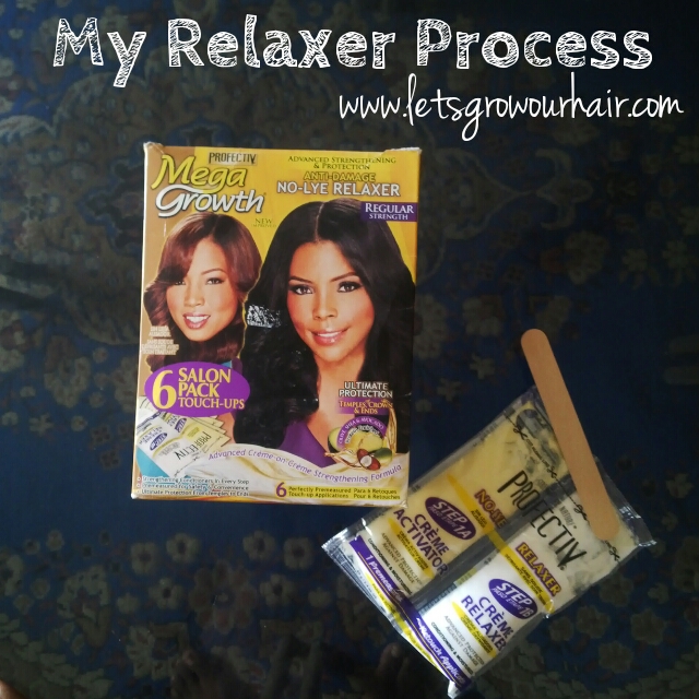 My Relaxer Process Let S Grow Our Hair