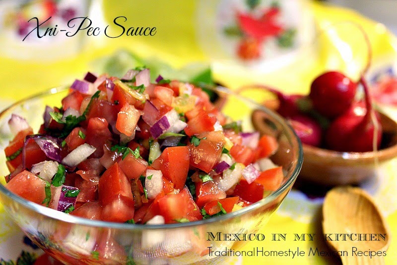 Xnipec Salsa Traditional Homestyle Mexican Food Recipes Mexico In My Kitchen