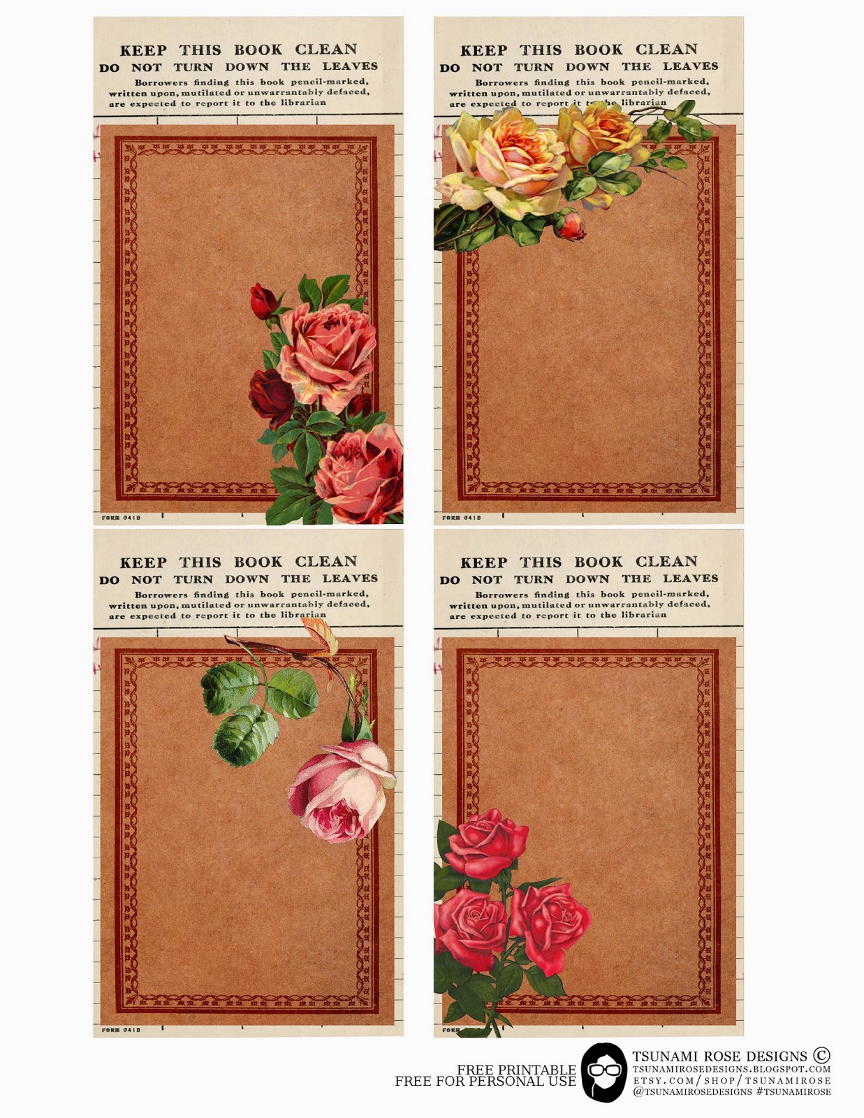 Tsunami Rose Designs: Free Printable from #tsunamirose