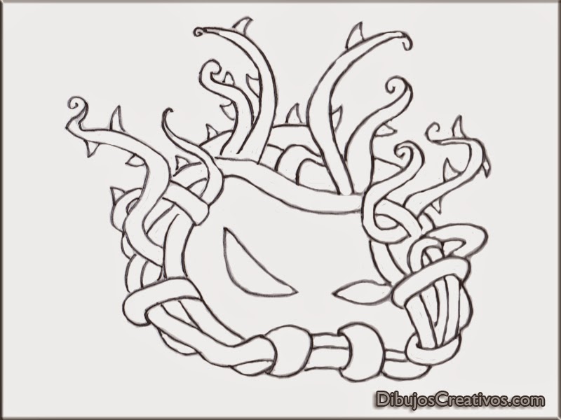 dibujos para colorear tangle kelp plantas vs zombies imágenes