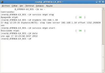 Sincronizar NTP en Linux por terminal