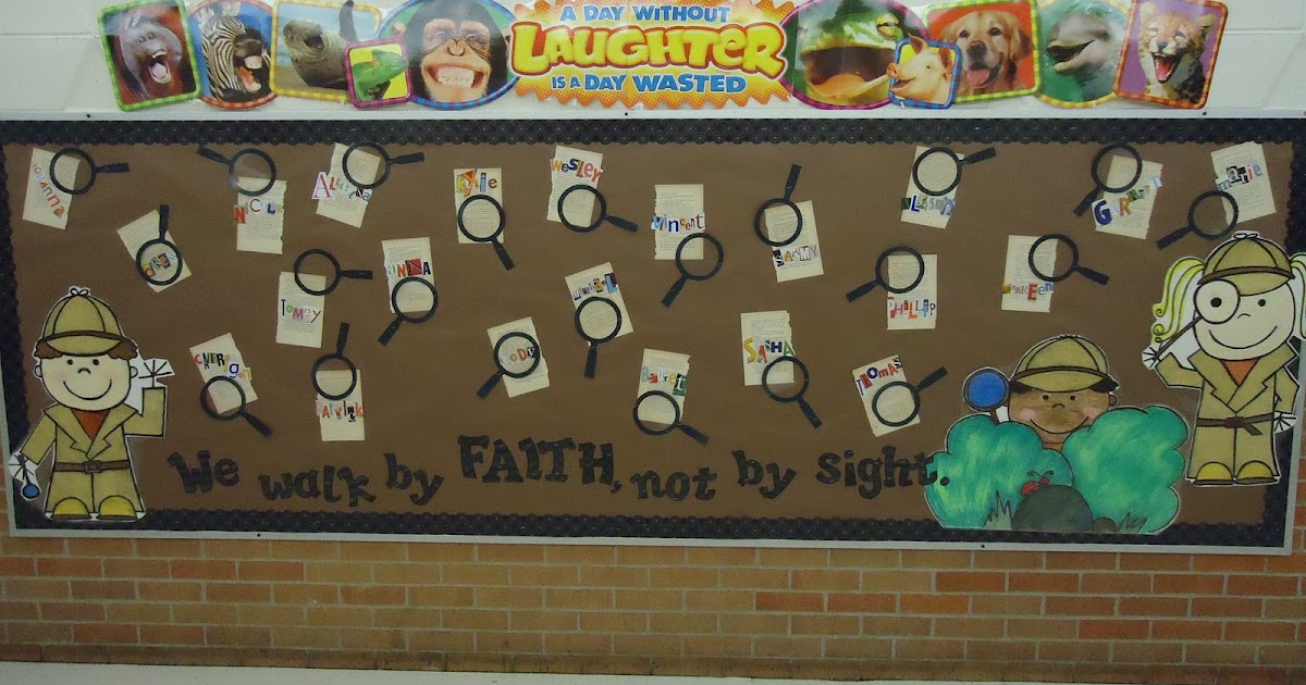Real Teachers Learn Mystery Bulletin Board