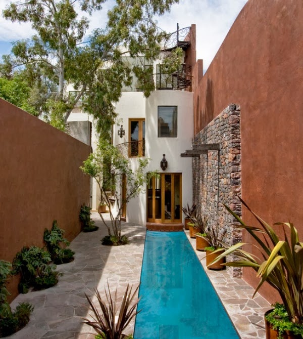 10 soluciones para jardines largos y estrechos guia de jardin ... Decoración Estrecho Balcón