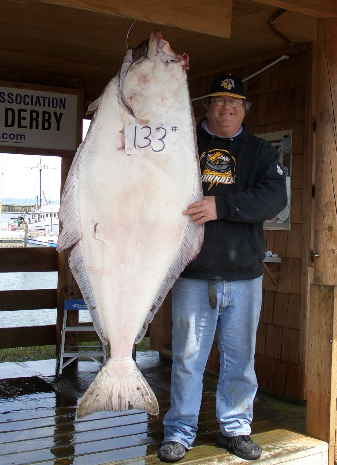 Discovering Westport Lacey Resident Hooks 133 lb Halibut off Westport