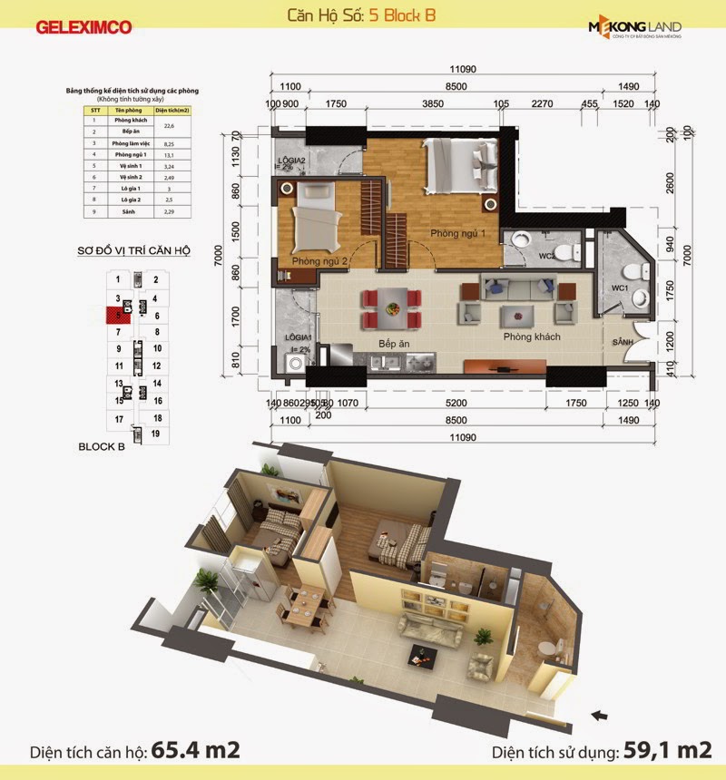 căn hộ số 5B căn hộ số 5B