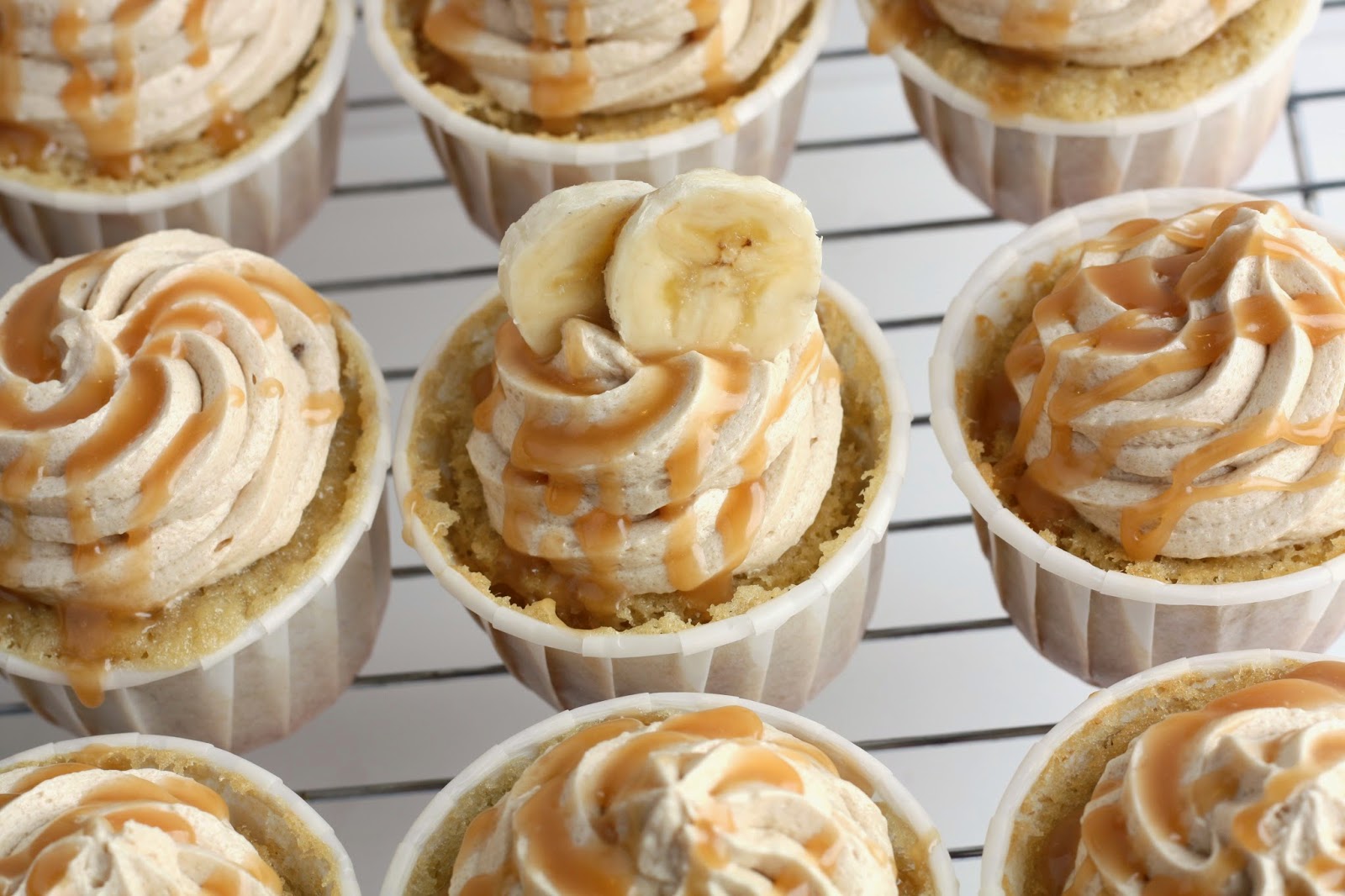 Bananas Foster Cupcakes Dip it in Chocolate