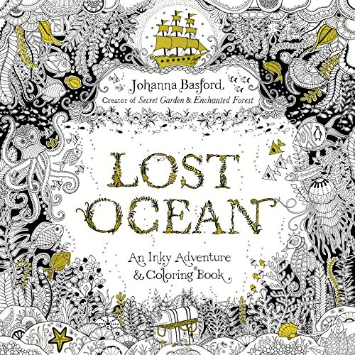 Lost Ocean Colouring in Book for Adults