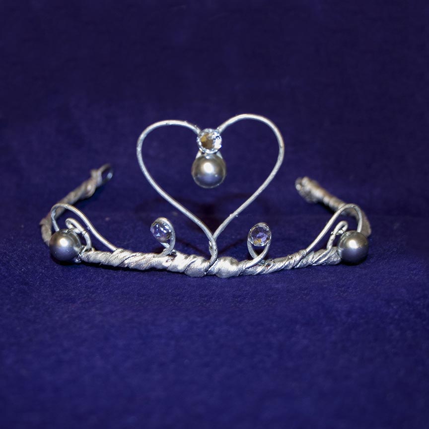 Moondust Jewels Wire Tiara Tutorial