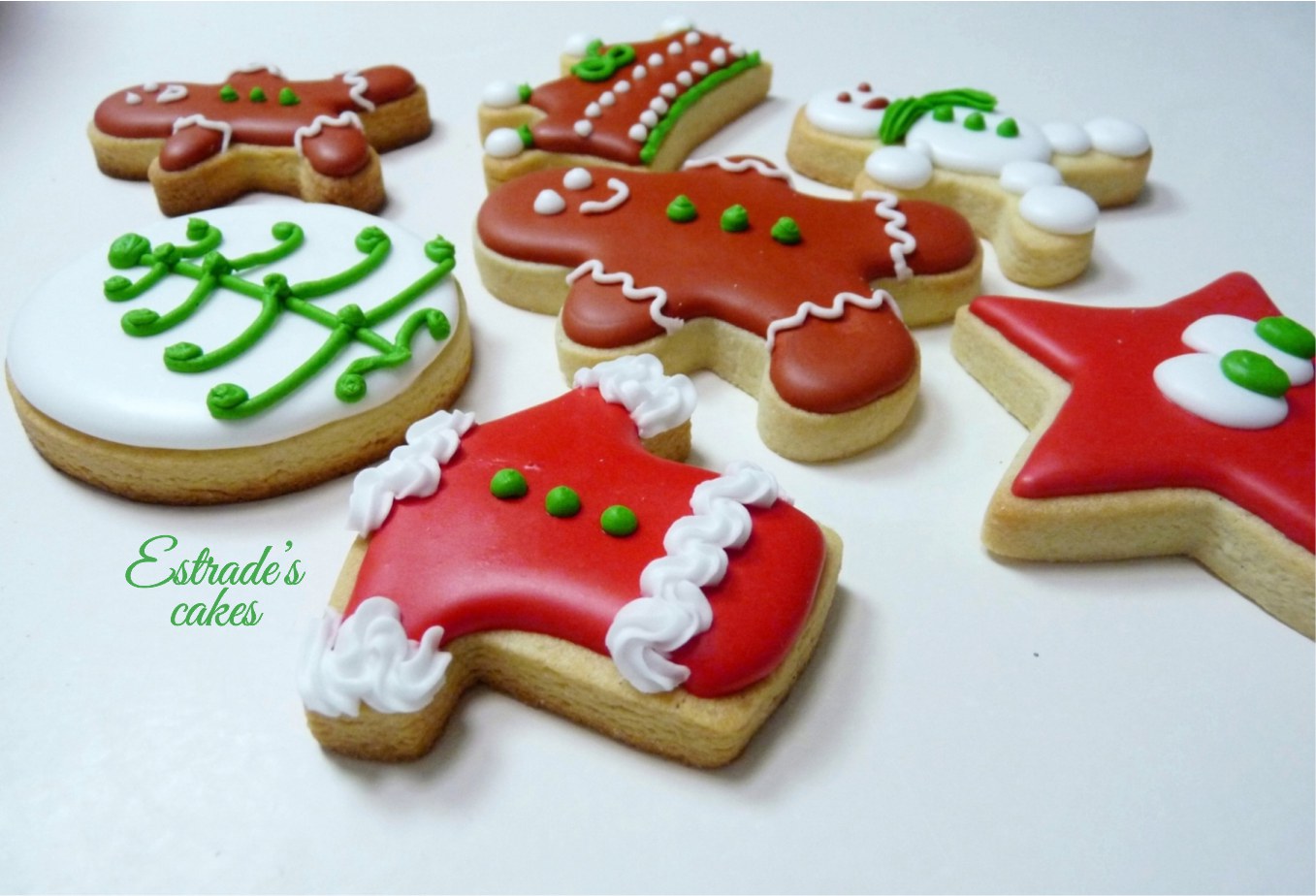 Estrade's cakes: GALLETAS NAVIDEÑAS