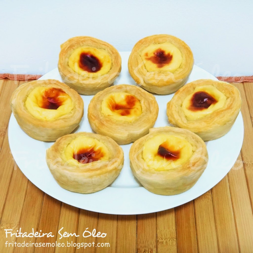 Pastel de Belém na AirFryer (Pastel de Nata / Português) Fritadeira