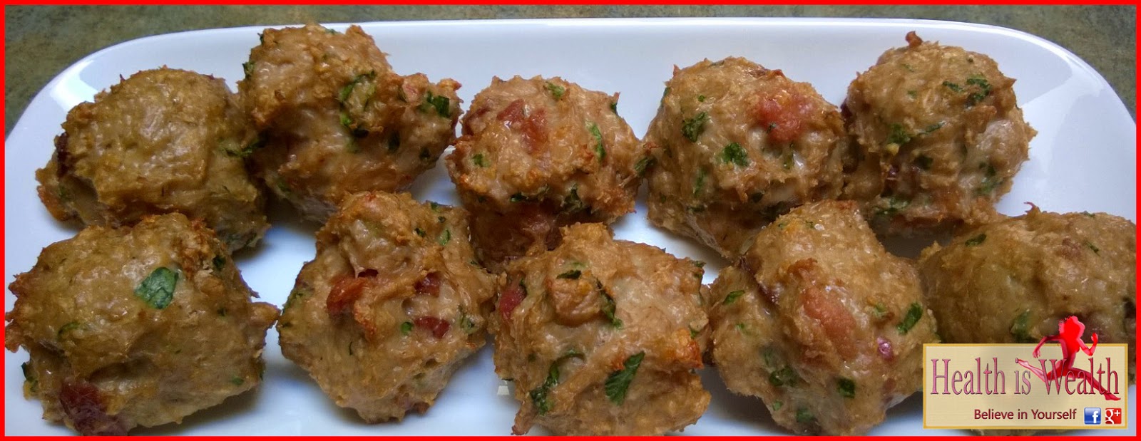 Strong and Beyond Chicken Kale Meatballs