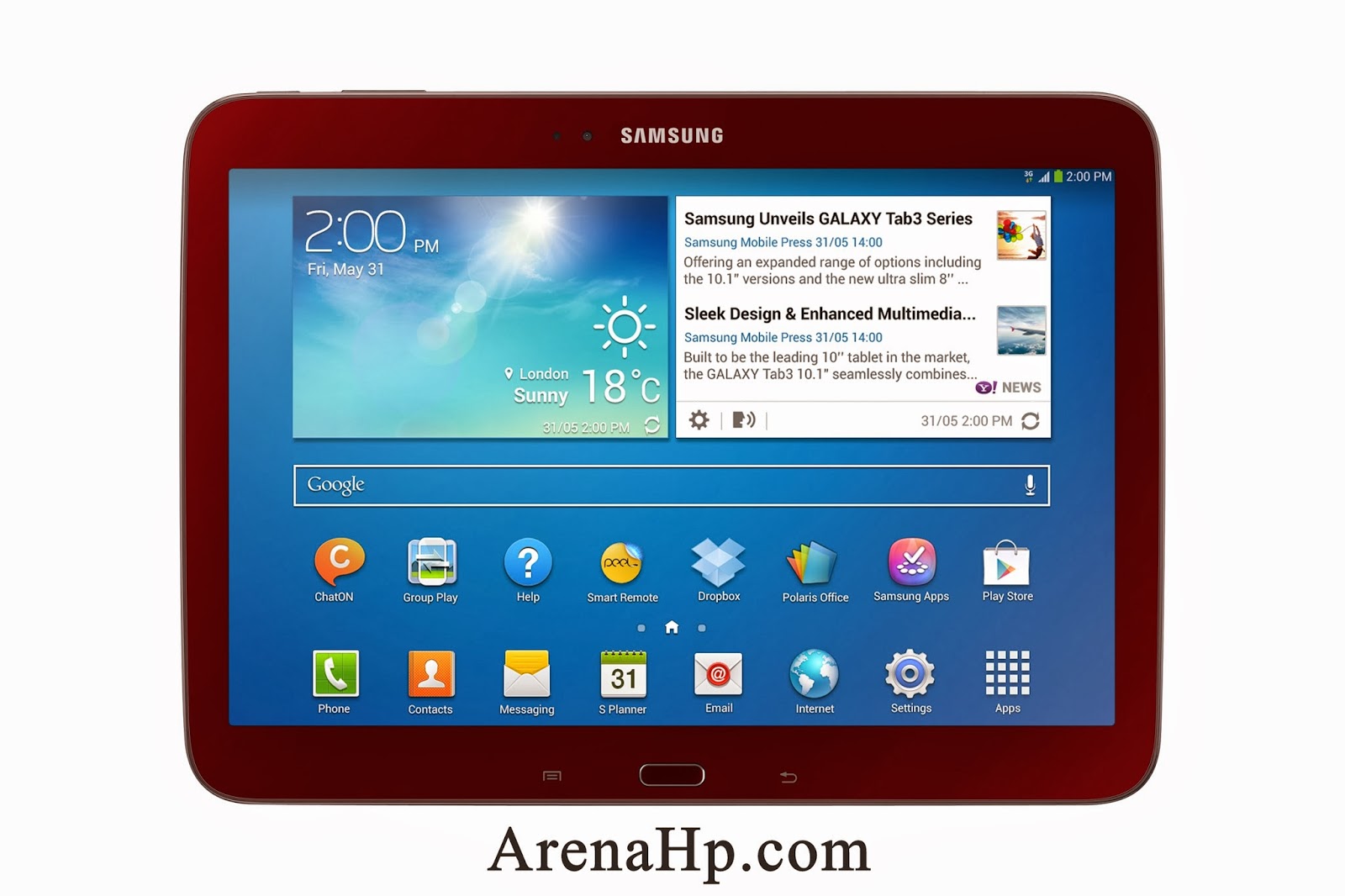 Harga dan Spesifikasi Samsung Galaxy Tab 3 10.1 P5200