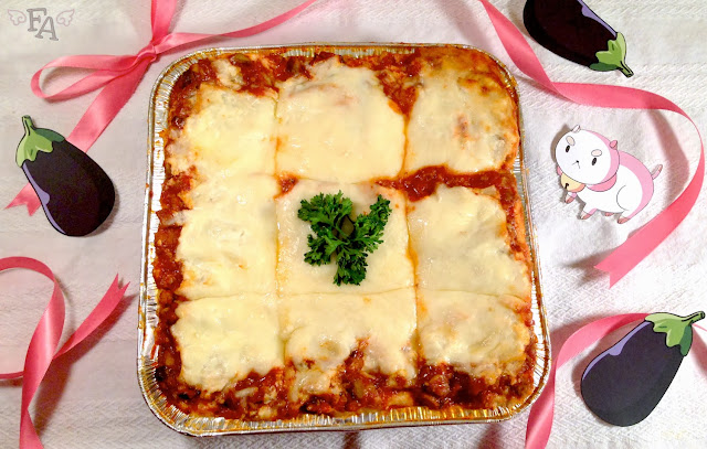 Bee and Puppycat lasagna