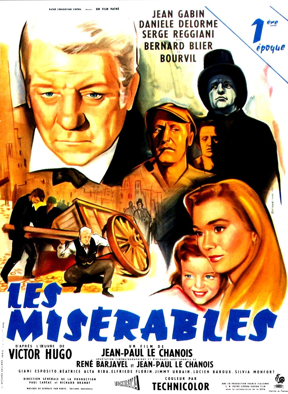 Les misérables (1957) Jean-Paul Le Chanois - Les misérables (01.04.1957 / 25.10.1957)