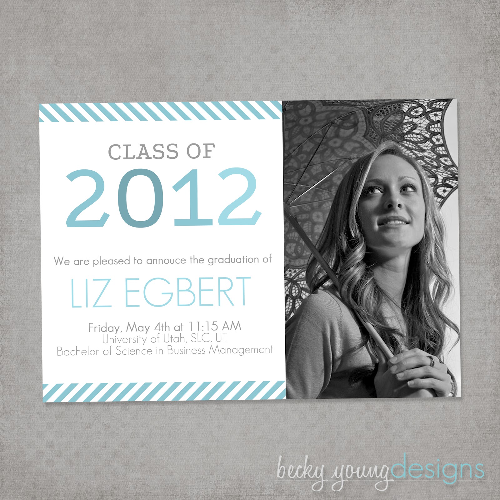 design graduation announcements