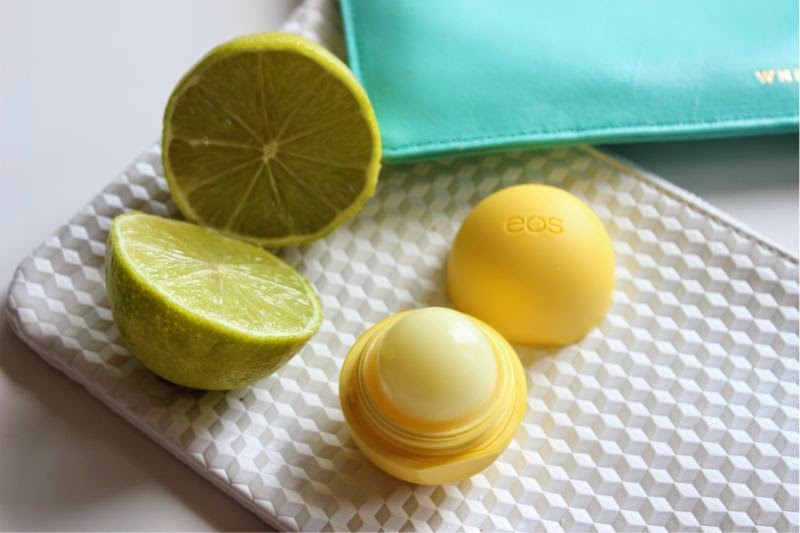 EOS Lemon Drop Lip Balm with SPF15 Review The Sunday Girl