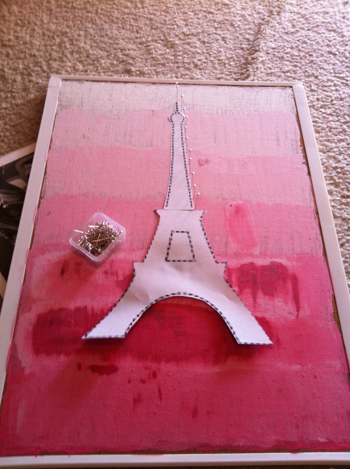 Crafty Son Of A Stitch String Eiffel Tower