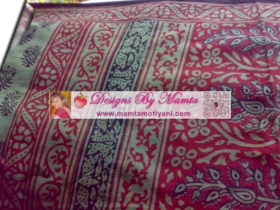 Bagh Print Ethical Fabric Sage Paisley Organic Bagh Print Ethical Fabric Sage Paisley Organic